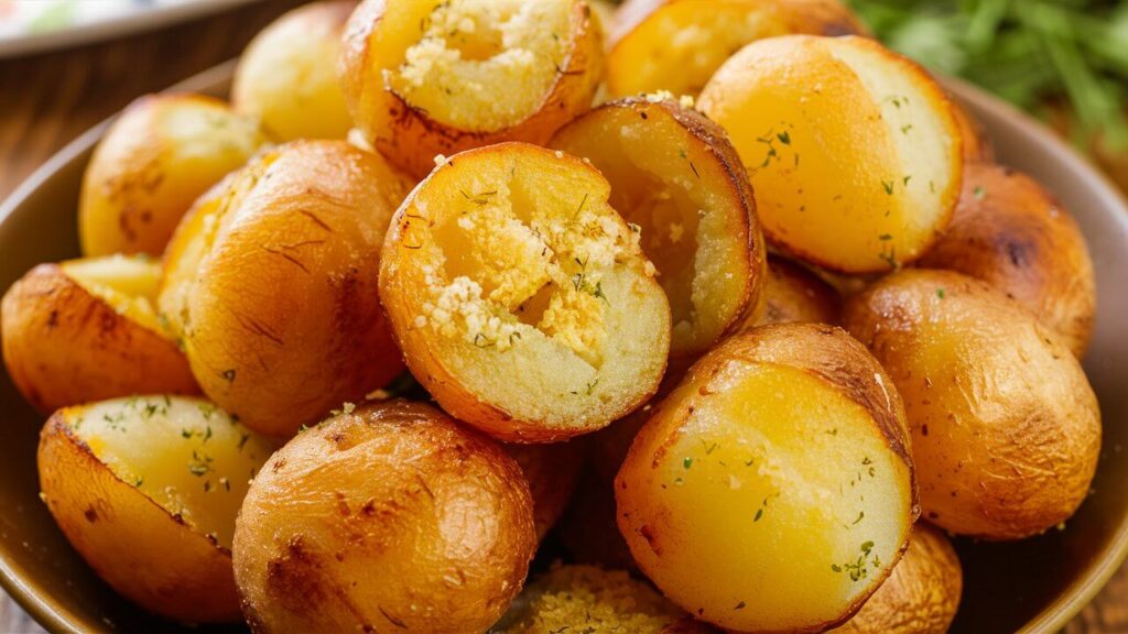 garlic parmesan potatoes