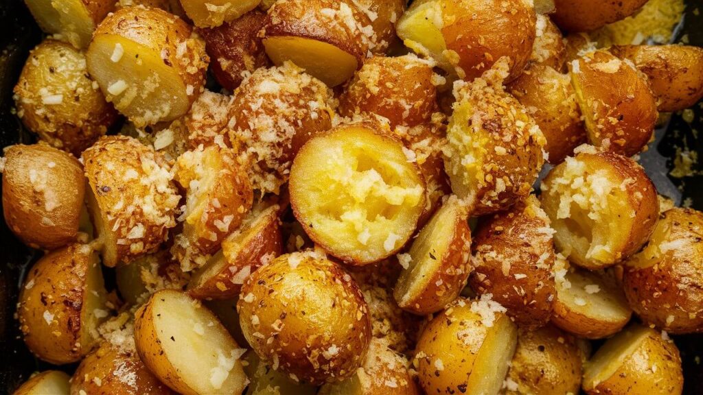 garlic parmesan potatoes