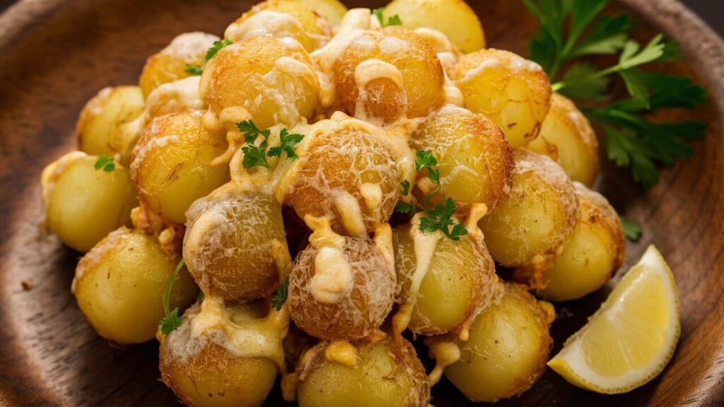 garlic parmesan potatoes