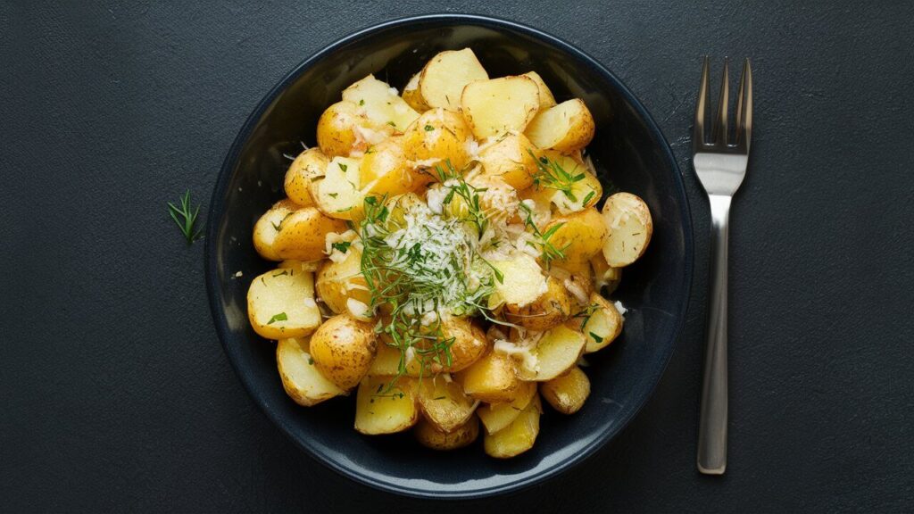 garlic parmesan potatoes