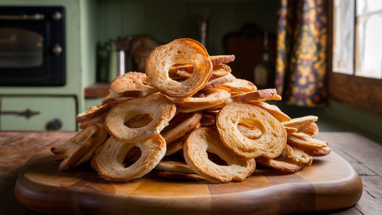 Homemade Bagel Chips