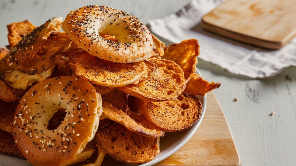 Homemade Bagel Chips