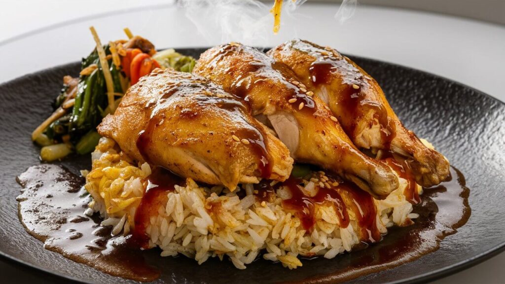 chicken over rice