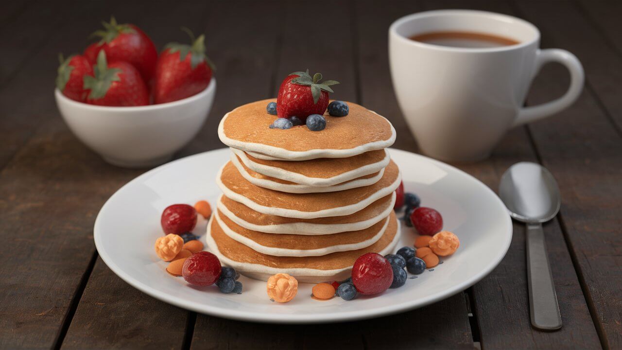 mini pancakes cereal