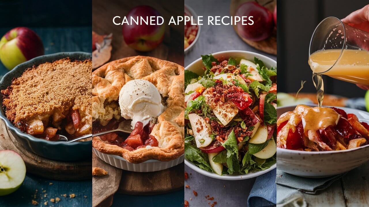 canned apple recipes