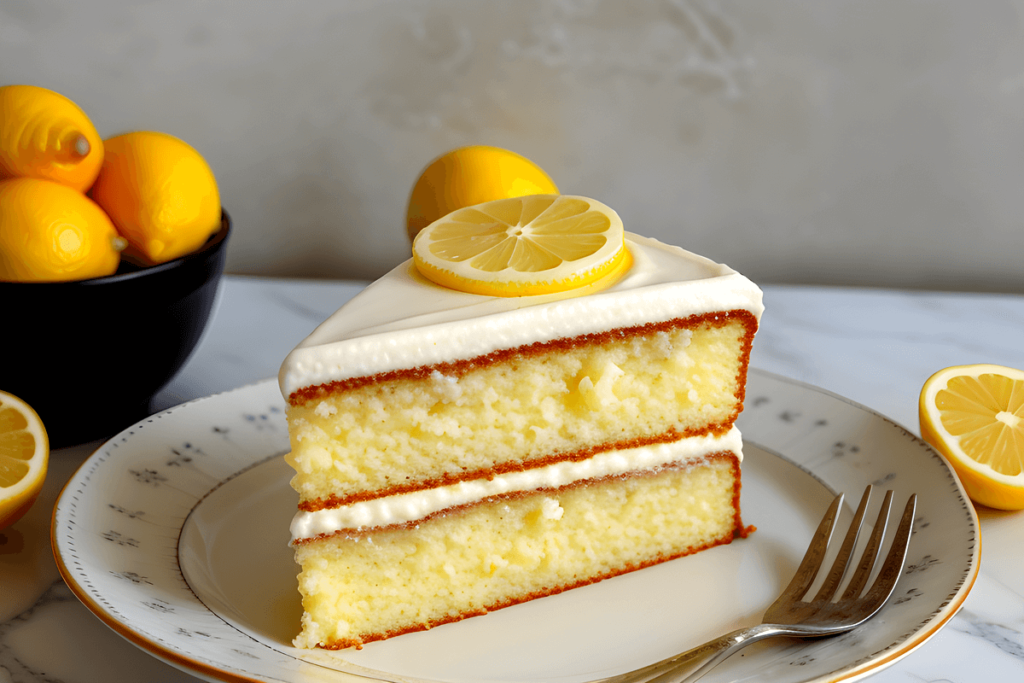 lemon curd cake