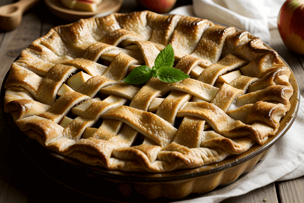 french apple pie