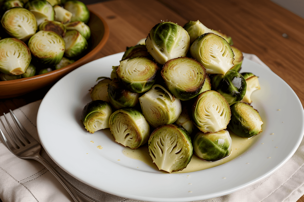 parmesan brussel sprouts