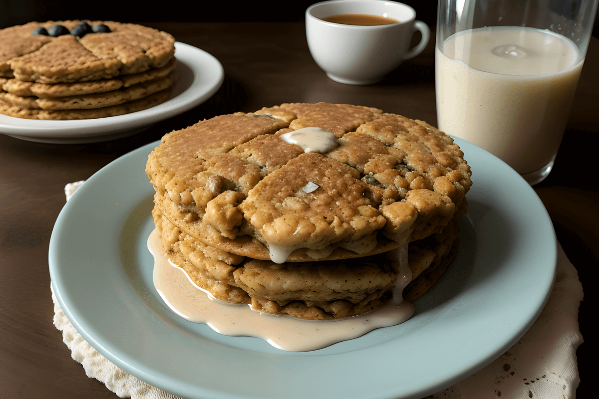 fluffy flapjacks