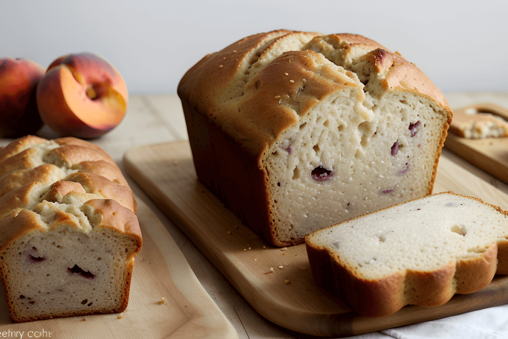 peach bread