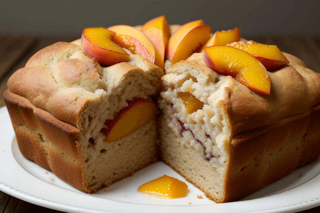 peach bread