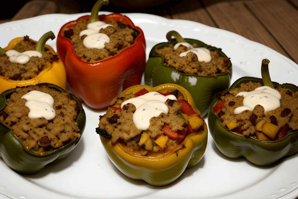 Sausage Stuffed Peppers