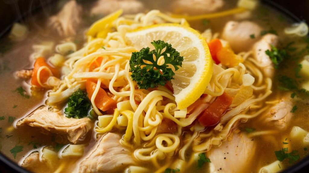 chicken noodles