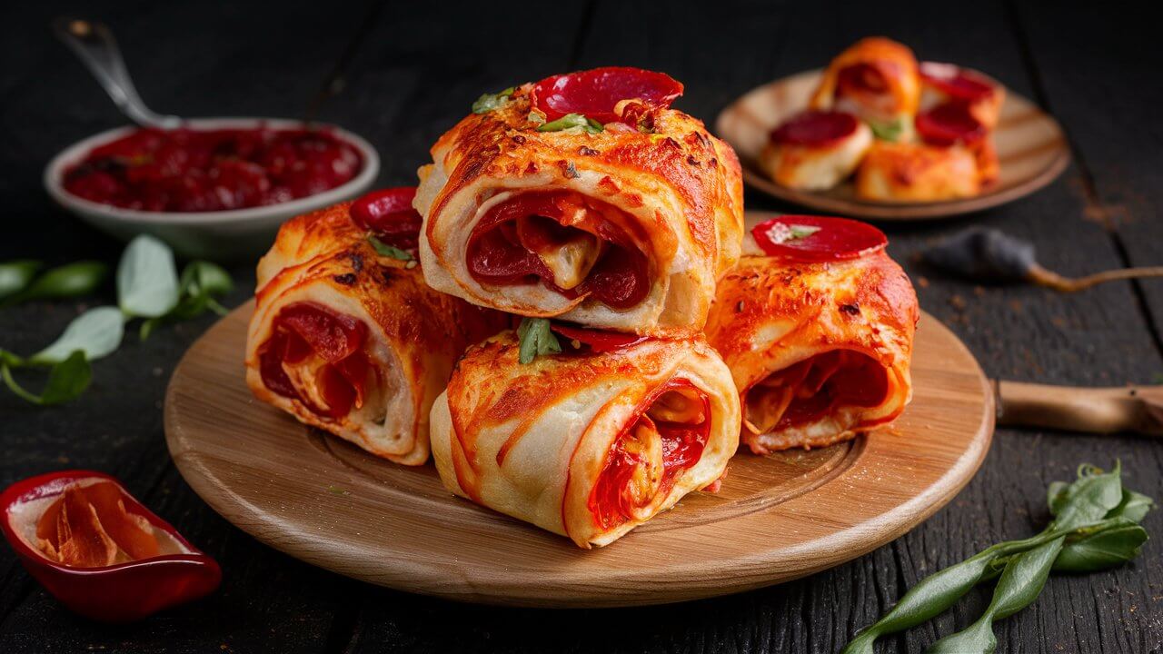 Pepperoni Pizza Rolls