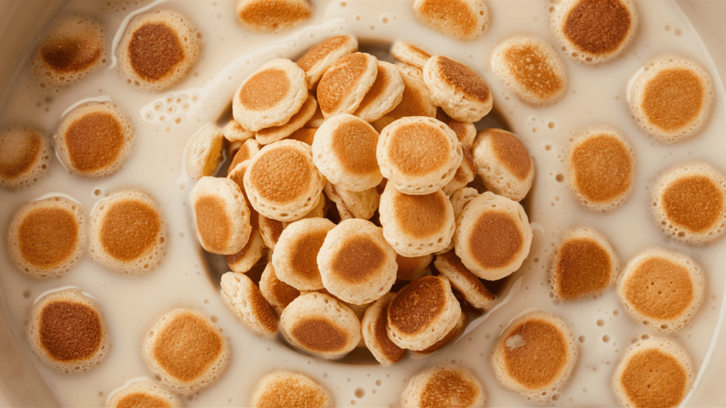 mini pancakes cereal