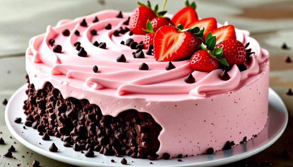 Strawberry Chocolate Cake