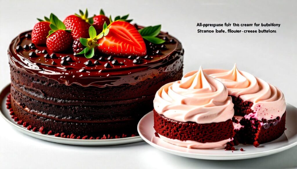 Strawberry Chocolate Cake