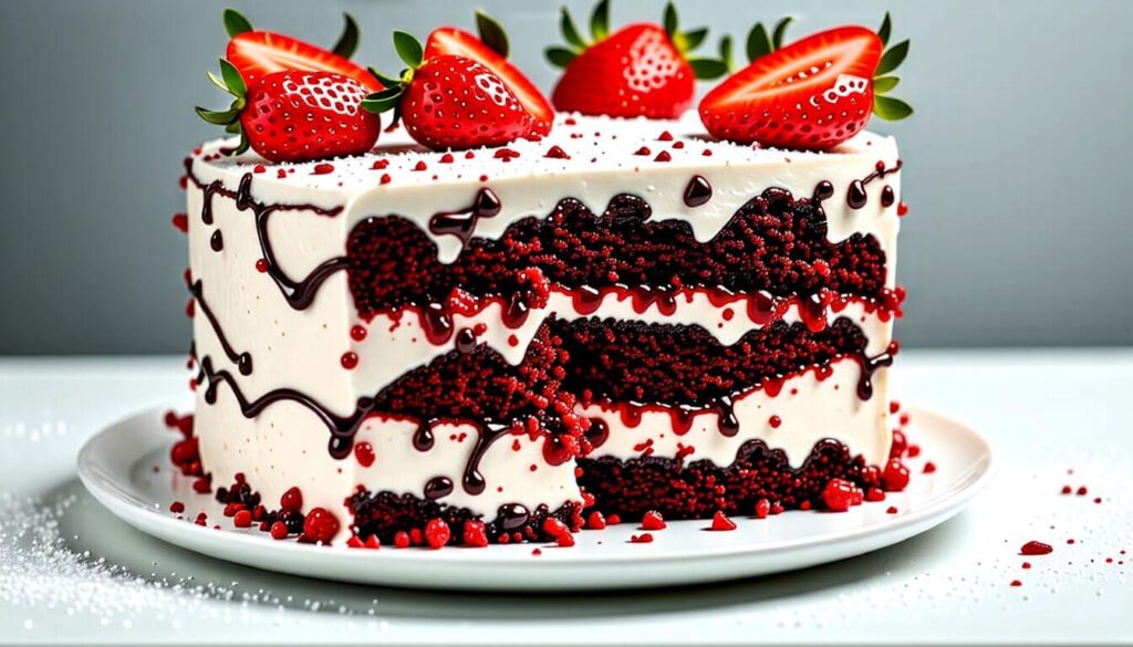 Strawberry Chocolate Cake