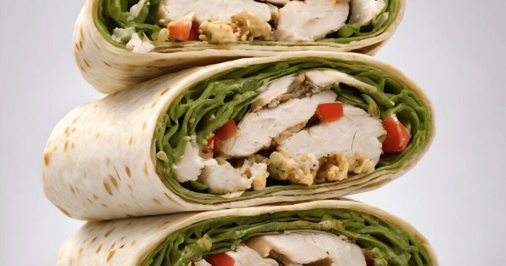 Chicken Pesto Wraps