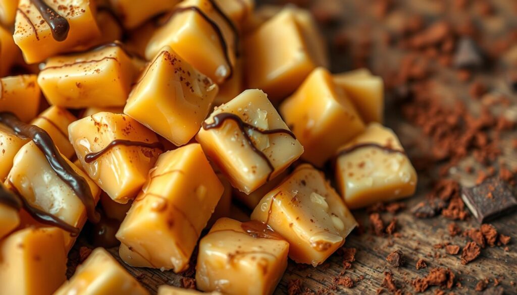 caramelized white chocolate