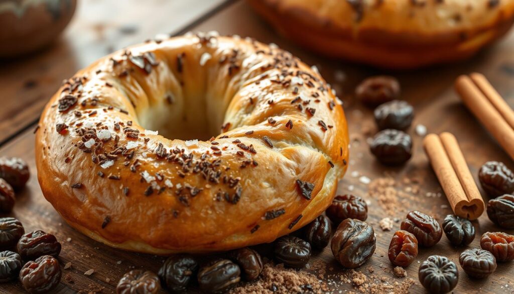 cinnamon raisin bagel