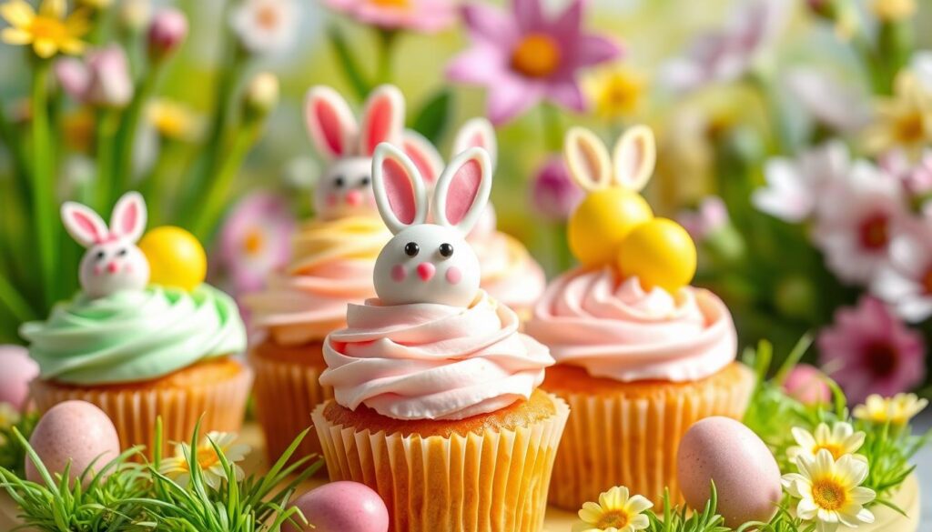 gluten-free easter cupcakes